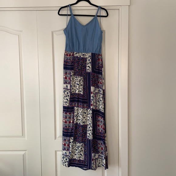 Cowgirl maxi dress - western style dress perfect for country events - Picture 3 of 3